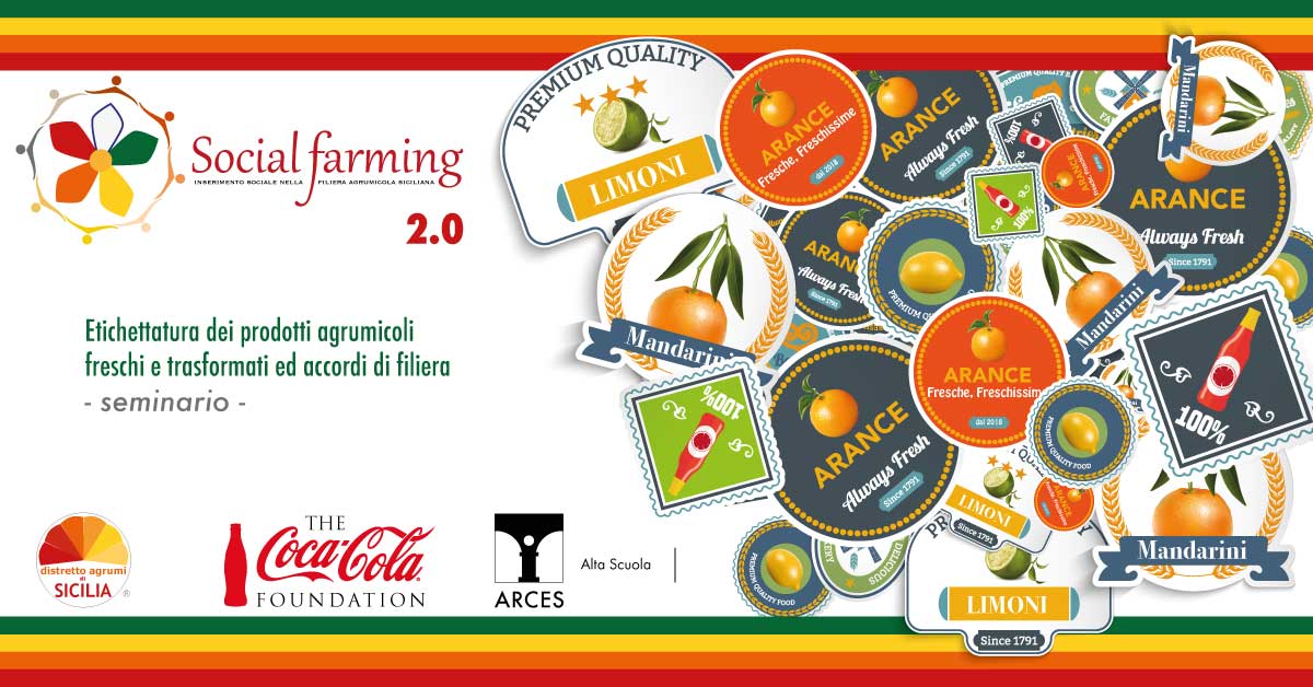 Etichettatura dei prodotti agrumicoli freschi e trasformati ed accordi di filiera